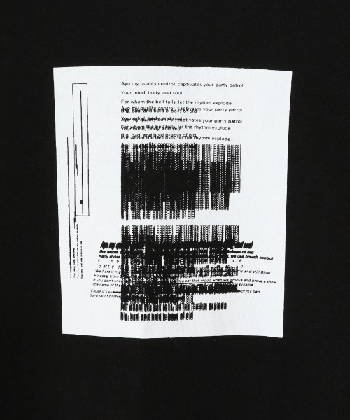 PAGEBOY（ページボーイ）の「モダンアートプルオーバー(トレーナー/スウェット)（スウェット・レディース・ブラック/オフホワイト・FREE）」の8枚目の写真