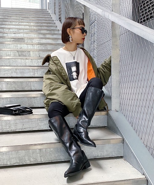 スタッフ用 日本製 PAGEBOY ページボーイ ボタンスウェットカーディガン スタッフ用 日本製 PAGEBOY ページボーイ ボタンスウェット