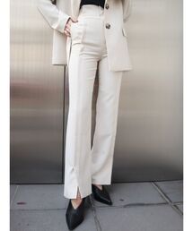 EMODA | タックラインフレアパンツ(その他パンツ)