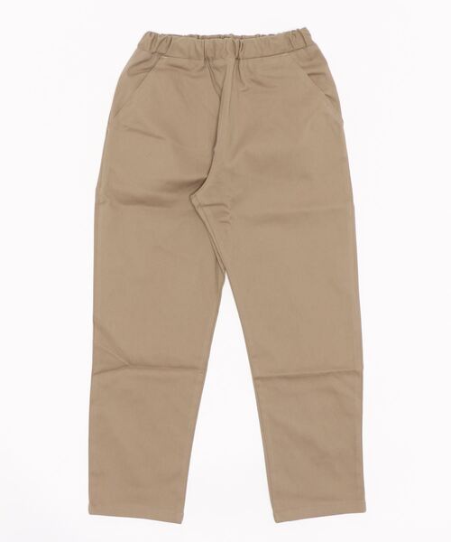 ZERO standerd(ゼロスタンダード)の「ゼロスタンダード テーパードストレッチパンツ(その他パンツ・キッズ・ブラック/チャコールグレー/カーキ/ベージュ/ブラウン・130cm/140cm/150cm/160cm)」の4枚目の写真