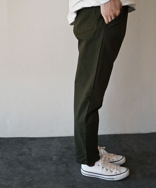 ZERO standerd(ゼロスタンダード)の「ゼロスタンダード テーパードストレッチパンツ(その他パンツ・キッズ・ブラック/チャコールグレー/カーキ/ベージュ/ブラウン・130cm/140cm/150cm/160cm)」の18枚目の写真