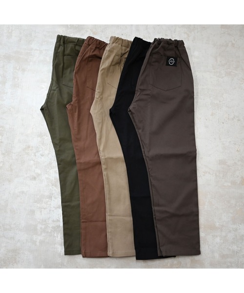 ZERO standerd(ゼロスタンダード)の「ゼロスタンダード テーパードストレッチパンツ(その他パンツ・キッズ・ブラック/チャコールグレー/カーキ/ベージュ/ブラウン・130cm/140cm/150cm/160cm)」の20枚目の写真