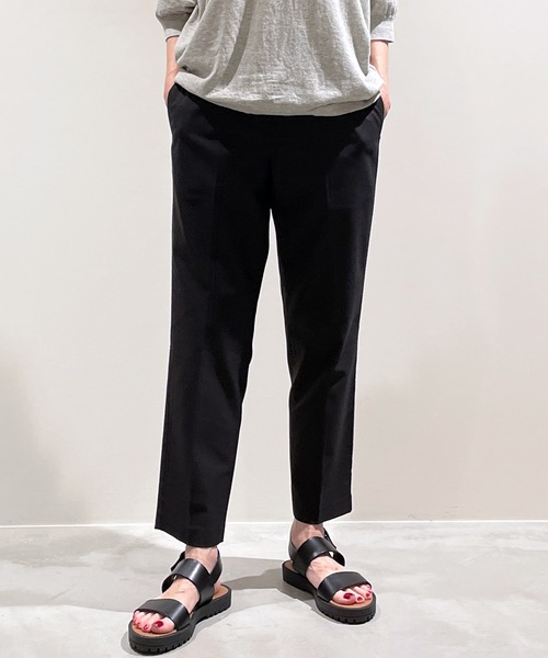 45R ダークマドラスのイージースラックスショートパンツWOMAN
