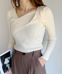 CLEA | ツイストデザインリブニット(ニット/セーター)