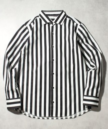 【日本製/Made in Japan】ブロードワイドカラーロングスリーブシャツ