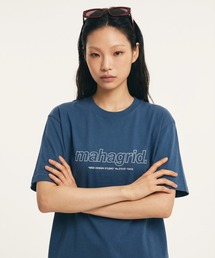 『mahagrid/マハグリッド』THIRD LOGO TEE/サードロゴ 半袖Tシャツ