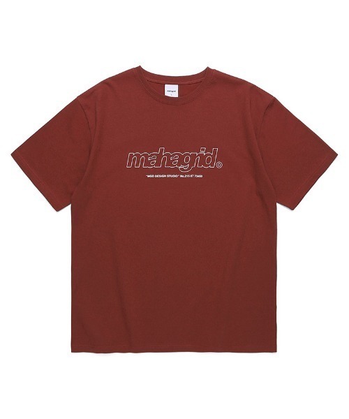 mahagrid/マハグリッド』THIRD LOGO TEE/サードロゴ 半袖Tシャツ