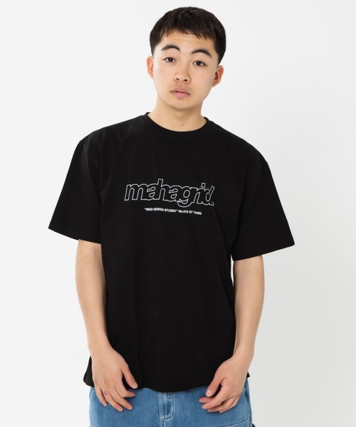mahagrid/マハグリッド』THIRD LOGO TEE/サードロゴ 半袖Tシャツ