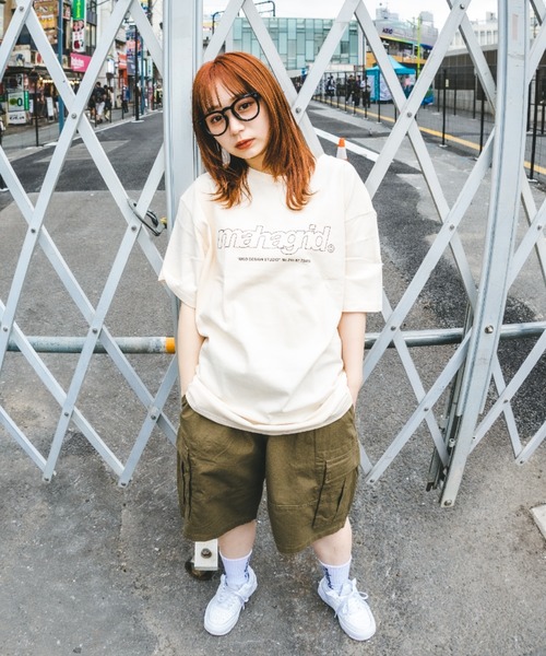 mahagrid/マハグリッド』THIRD LOGO TEE/サードロゴ 半袖Tシャツ