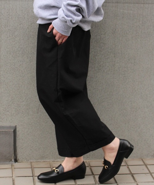 1 to 10 people（ワントゥテンピープル）の「【1to10people】ロールアップイージーPT WGC-054-M（その他パンツ・メンズ・ブラック・F）」の5枚目の写真