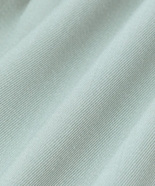 ADAM ET ROPE'（アダムエロペ）の「【セットアップ対応】ツイルノーカラージャケット（ノーカラージャケット・レディース・ネイビー/サックスブルー・36/38）」の6枚目の写真