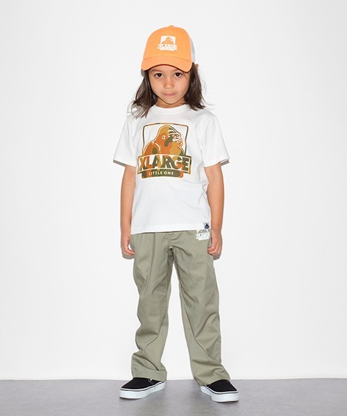 XLARGE KIDS（エクストララージキッズ）の「迷彩OGゴリラロゴプリントTシャツ（Tシャツ/カットソー・キッズ・ホワイト/ブラック/ベージュ・90cm/80ｃｍ/100cm/140cm/120cm/110cm/130cm）」の15枚目の写真