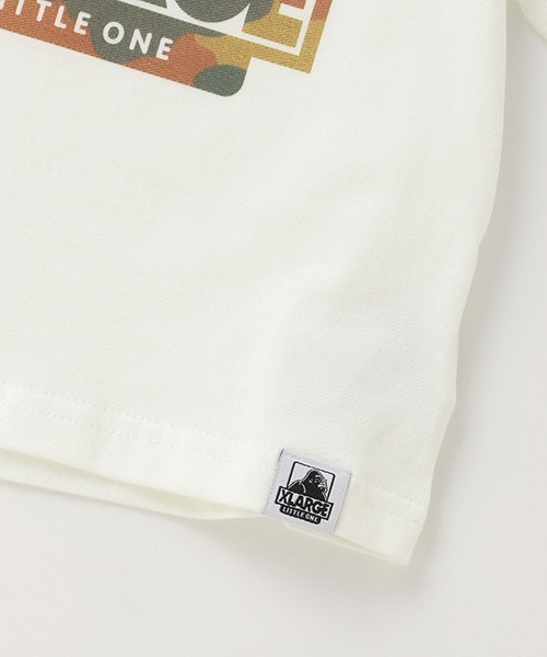XLARGE KIDS（エクストララージキッズ）の「迷彩OGゴリラロゴプリントTシャツ（Tシャツ/カットソー・キッズ・ホワイト/ブラック/ベージュ・90cm/80ｃｍ/100cm/140cm/120cm/110cm/130cm）」の11枚目の写真