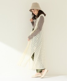 JOURNAL STANDARD relume | チュールレース2WAYロングベスト(ベスト)