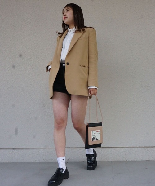 intoxic.（イントキシック）の「intoxic イントキシック EXTRA POCKET（ショルダーバッグ・レディース・オレンジ/ベージュ・FREE）」の9枚目の写真