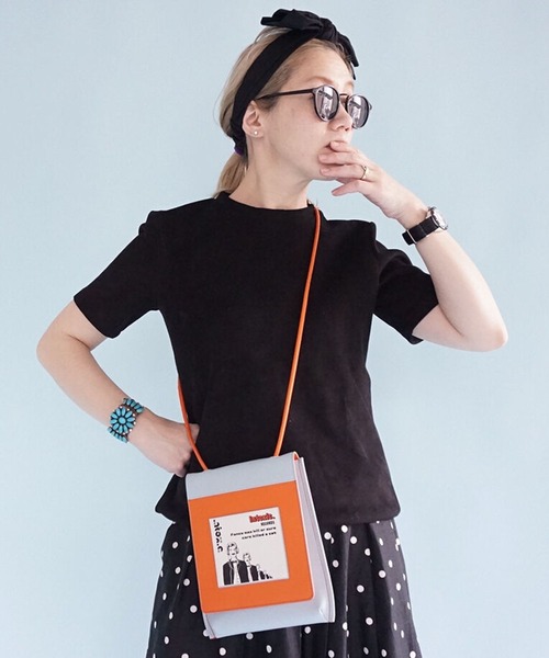 intoxic.（イントキシック）の「intoxic イントキシック EXTRA POCKET（ショルダーバッグ・レディース・オレンジ/ベージュ・FREE）」の10枚目の写真