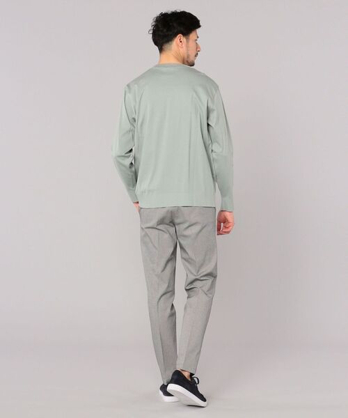 SHIPS(シップス)の「【No tie, but smartness.】SHIPS: 《制菌・防臭》セーターマシーン クルーネック ロンT(ニット/セーター・メンズ・ネイビー/グレー/ライトグリーン・SMALL/MEDIUM/LARGE/X-LARGE)」の15枚目の写真