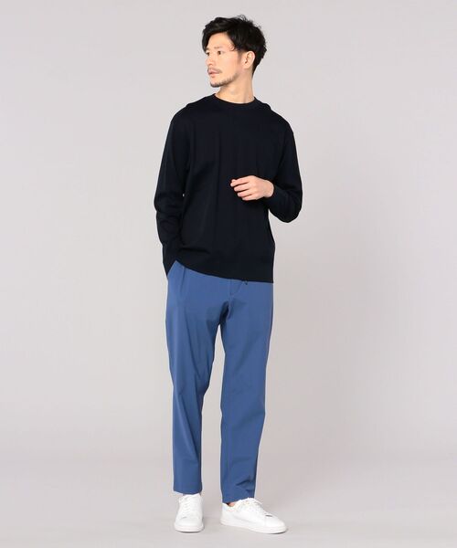 SHIPS(シップス)の「【No tie, but smartness.】SHIPS: 《制菌・防臭》セーターマシーン クルーネック ロンT(ニット/セーター・メンズ・ネイビー/グレー/ライトグリーン・SMALL/MEDIUM/LARGE/X-LARGE)」の21枚目の写真