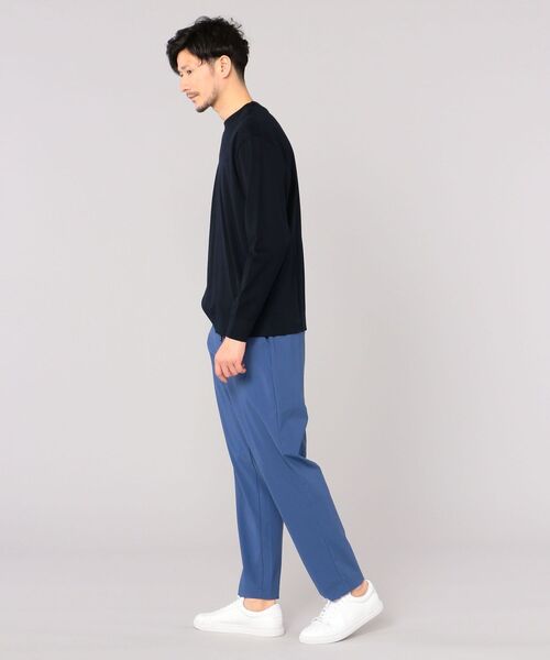 SHIPS(シップス)の「【No tie, but smartness.】SHIPS: 《制菌・防臭》セーターマシーン クルーネック ロンT(ニット/セーター・メンズ・ネイビー/グレー/ライトグリーン・SMALL/MEDIUM/LARGE/X-LARGE)」の22枚目の写真
