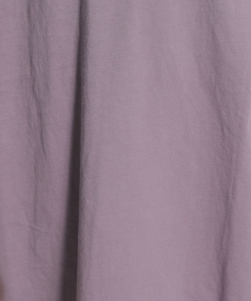 niko and...（ニコアンド）の「トルココットンラウンドテールTシャツ（Tシャツ/カットソー・レディース・ホワイト/ブラック/ベージュ/パープル/オフホワイト・MEDIUM/LARGE）」の18枚目の写真