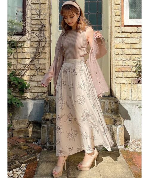 RESEXXY（リゼクシー）の「ゴールドボタンシアーシャツ（シャツ/ブラウス・レディース・モカ/ブルー/ホワイト・FREE）」の21枚目の写真