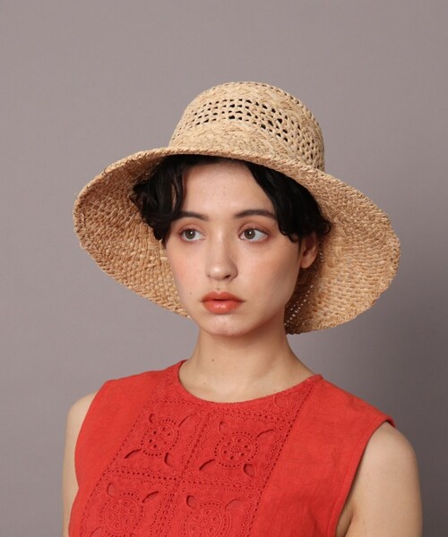 DRESSTERIOR（ドレステリア）の「◆【otonaMUSE5月号/GISELe4・6月号掲載】La Maison de Lyllis（メゾンドリリス) ハット（ハット・レディース・ベージュ・00）」の2枚目の写真