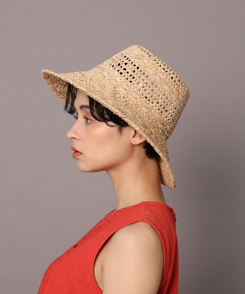 DRESSTERIOR（ドレステリア）の「◆【otonaMUSE5月号/GISELe4・6月号掲載】La Maison de Lyllis（メゾンドリリス) ハット（ハット・レディース・ベージュ・00）」の8枚目の写真