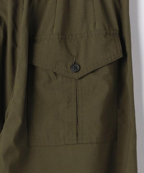 BRACTMENT（ブラクトメント）の「[ ブラクトメント ] BRACTMENT ハイツイスト コットンレーヨン ミリタリー トラウザー ファティーグ パンツ（カーゴパンツ・メンズ・オリーブ/ブラック・40/36/38）」の9枚目の写真