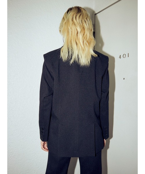 PAMEO POSE（パメオポーズ）の「Victor Jacket（テーラードジャケット・レディース・ネイビー・FREE）」の12枚目の写真