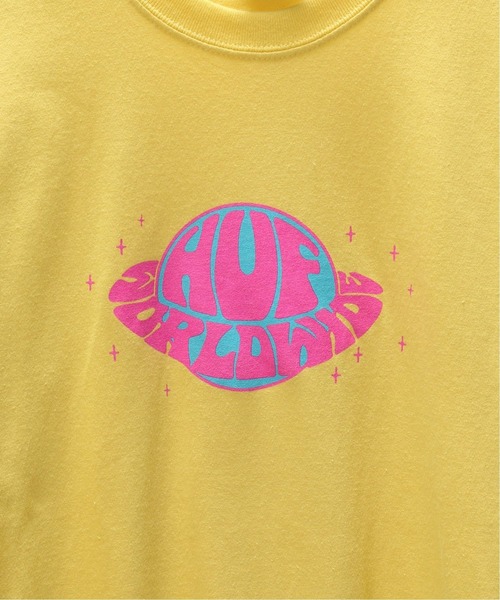 HUF（ハフ）の「【HUF / ハフ】PLANET HUF S/S TEE（Tシャツ/カットソー・メンズ・ホワイト/イエロー・MEDIUM/LARGE）」の16枚目の写真