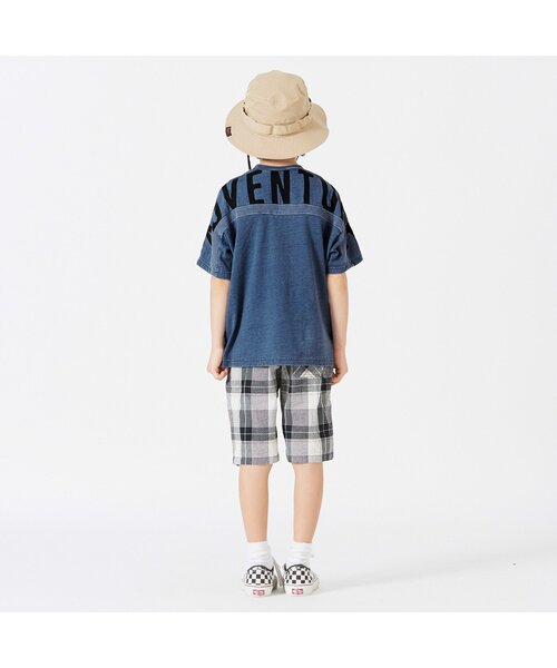 BREEZE（ブリーズ）の「バックロゴＴシャツ（Tシャツ/カットソー・キッズ・ライトグレー/ブルー・110/130/120/140/150/100/90）」の3枚目の写真