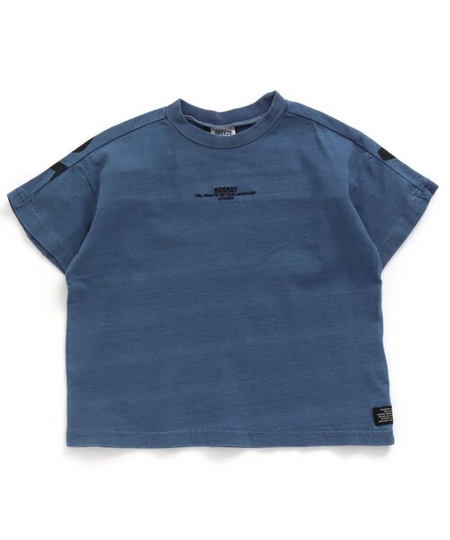 BREEZE（ブリーズ）の「バックロゴＴシャツ（Tシャツ/カットソー・キッズ・ライトグレー/ブルー・110/130/120/140/150/100/90）」の6枚目の写真