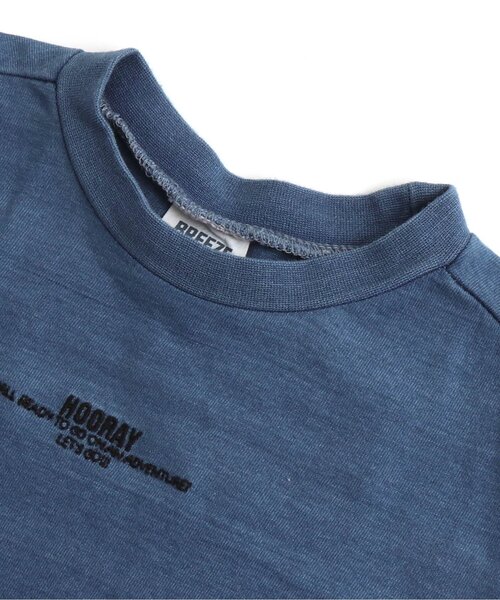 BREEZE（ブリーズ）の「バックロゴＴシャツ（Tシャツ/カットソー・キッズ・ライトグレー/ブルー・110/130/120/140/150/100/90）」の10枚目の写真