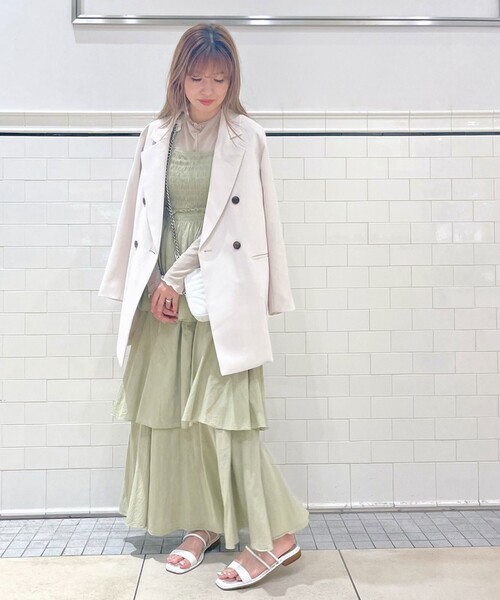 En Punto（エンプント）の「パールフラットサンダル（サンダル・レディース・ホワイト系9/ピンク系9/ブラック系8・M/LL/L/S）」の9枚目の写真