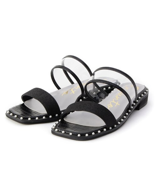 En Punto（エンプント）の「パールフラットサンダル（サンダル・レディース・ホワイト系9/ピンク系9/ブラック系8・M/LL/L/S）」の17枚目の写真