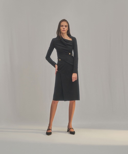 CHARLES & KEITH（チャールズ & キース）の「スカルプチャーヒール スリングバックメリージェーン / Sculptural Heel Slingback Mary Janes（パンプス・レディース・ブラック/グレー/オフホワイト・22.5cm/23cm/23.5cm/24.5cm/25cm/25.5cm）」の13枚目の写真