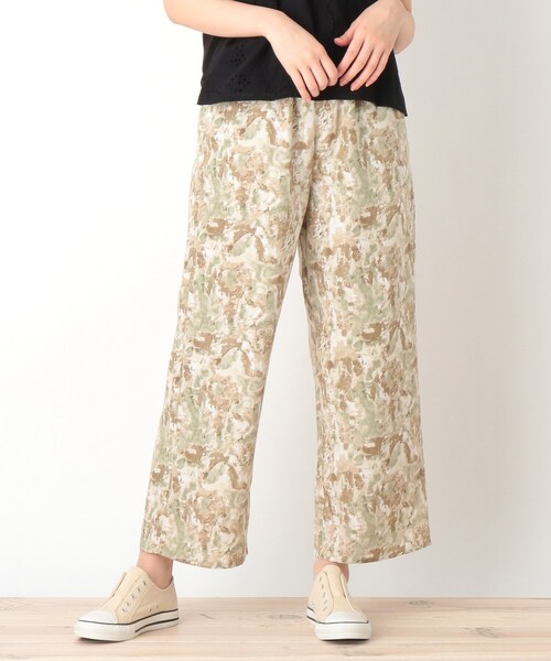 Cutie Blonde（キューティーブロンド）の「◆【S-L】ニュアンス柄イージーパンツ（その他パンツ・レディース・ライトグリーン系/ブルー系3/ピンク系その他・02/01/03）」の2枚目の写真