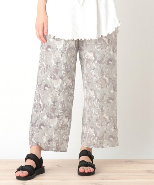 Cutie Blonde（キューティーブロンド）の「◆【S-L】ニュアンス柄イージーパンツ（その他パンツ・レディース・ライトグリーン系/ブルー系3/ピンク系その他・02/01/03）」の3枚目の写真