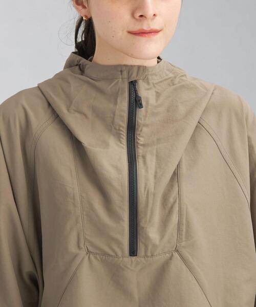 green label relaxing（グリーンレーベルリラクシング）の「＜ Tanacana (タナカーナ) ＞アノラック ポンチョ アウター－撥水加工ー（その他アウター・レディース・ベージュ/モカ・FREE）」の6枚目の写真