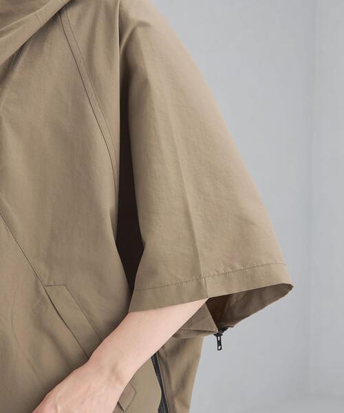 green label relaxing（グリーンレーベルリラクシング）の「＜ Tanacana (タナカーナ) ＞アノラック ポンチョ アウター－撥水加工ー（その他アウター・レディース・ベージュ/モカ・FREE）」の7枚目の写真