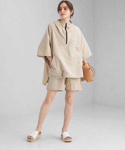 green label relaxing（グリーンレーベルリラクシング）の「＜ Tanacana (タナカーナ) ＞アノラック ポンチョ アウター－撥水加工ー（その他アウター・レディース・ベージュ/モカ・FREE）」の19枚目の写真