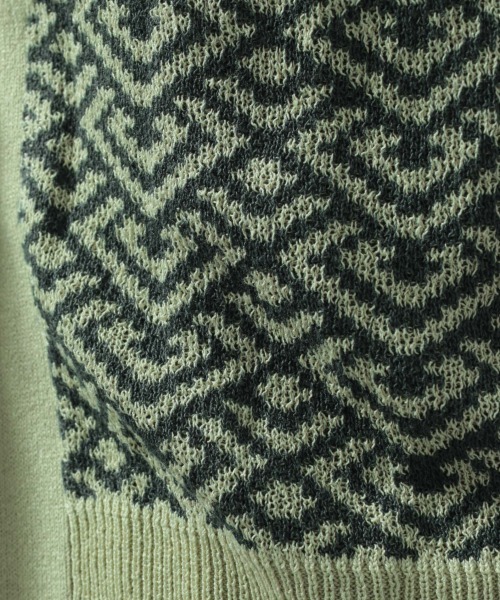 HARE(ハレ)の「2WAYガラニットベスト(HARE)(ベスト・レディース・ブラック/グリーン/アイボリー・FREE)」の8枚目の写真