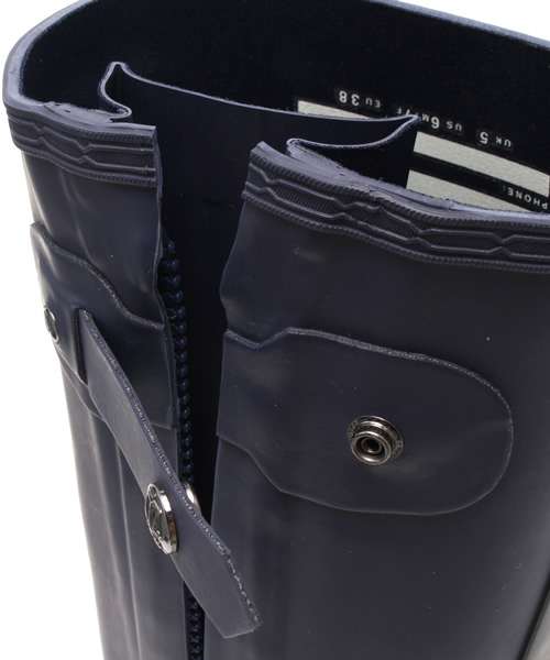 HUNTER（ハンター）の「ハンター/Original Slim Two Tone（レインシューズ・レディース・ネイビー・24cm/25cm/23cm）」の5枚目の写真