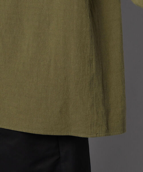 GLOSTER（グロスター）の「アーミーシャツ マウンテンスモック（シャツ/ブラウス・メンズ・オリーブ/ナチュラル/ブルーグレー・M/L）」の18枚目の写真