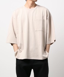 DANKE SCHON | DankeSchon/ダンケシェーン/10/1天竺ステッチポケットTシャツ(Tシャツ/カットソー)