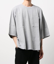 DANKE SCHON | DankeSchon/ダンケシェーン/10/1天竺ステッチポケットTシャツ(Tシャツ/カットソー)