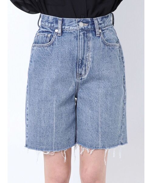 EMODA(エモダ)の「ハーフジャストウエストジーンズ(デニムパンツ・レディース・ブラック/ブルー・SMALL/MEDIUM)」の16枚目の写真