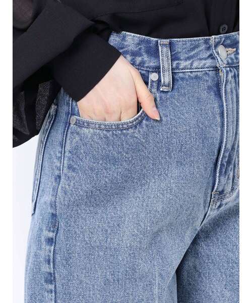 EMODA(エモダ)の「ハーフジャストウエストジーンズ(デニムパンツ・レディース・ブラック/ブルー・SMALL/MEDIUM)」の21枚目の写真