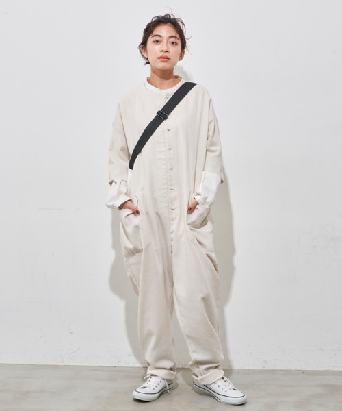 sonさん着用♡ コットンリネンラフコンビネゾン トゥデイフル