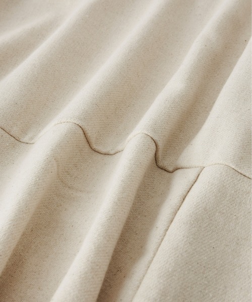 Libra Cue(リブラ キュー)の「リネンミックスコンビネゾン(サロペット/オーバーオール・レディース・ブラック/アイボリー・FREE)」の12枚目の写真